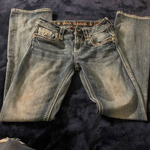 Rock and revival bootcut midrise